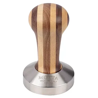 Motta Stripe Wooden Tamper 58mm Base